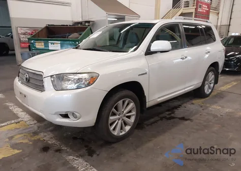 2010 Toyota Highlander Hybrid Limited V6 z USA, uszkodzony, nr VIN JTEJW3EH5A2041454